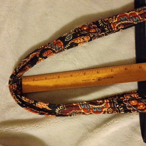 Vera Bradley Tote Vintage Zip Closure - Picture 10 of 10